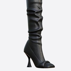 Hanifa Zoe Boots in Black | Size 12 (42)
